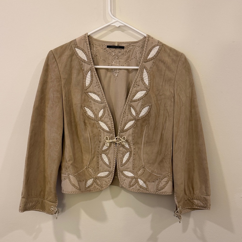 Elie Tahari Women's Suede Jacket